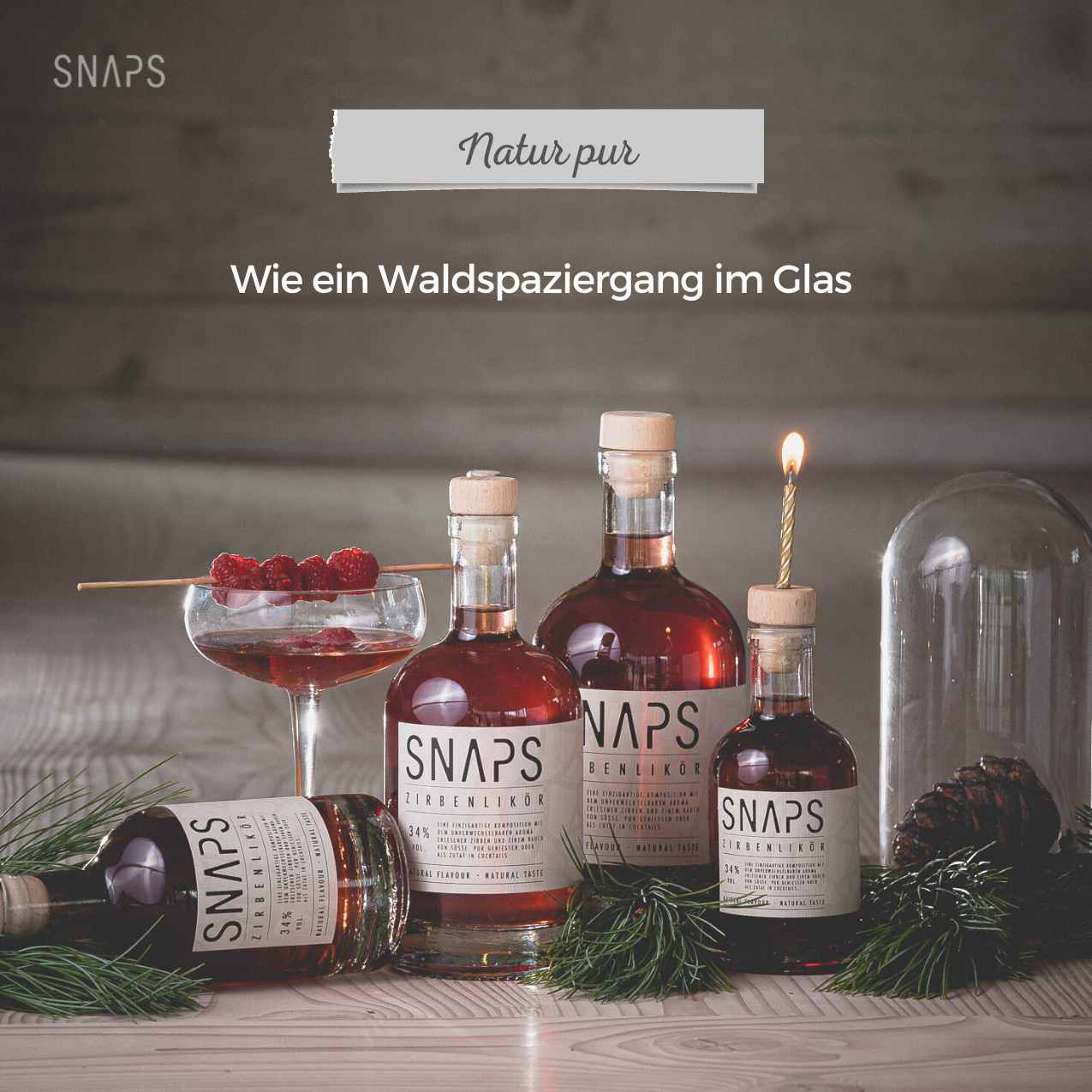 Zirbenschnaps GESCHENKEDITION